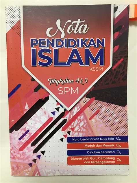 Buku Nota Pendidikan Islam Tingkatan Kssm Hobbies Toys Books