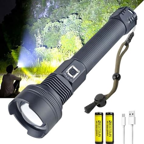 Xlentgen Torches Led Super Bright Lumens Rechargeable Torch With