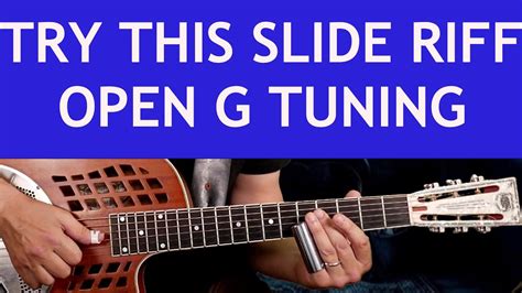 Learn A Delta Blues Open G Slide Riff In This Beginner Guitar Lesson Youtube