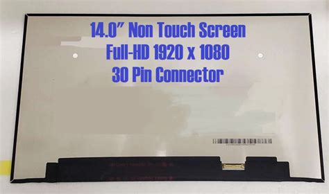 M Ips Fhd Display Screen Panel Matte Ag Like Hp Sps