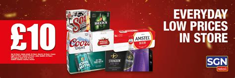Sgn Monthly Take Home Beer And Cider Offers