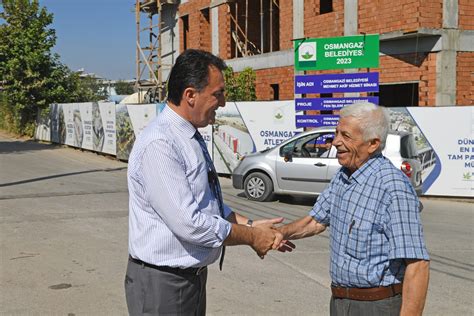 Bursa nın bu mahallesine üçü bir arada hizmet Olay Gazetesi Bursa