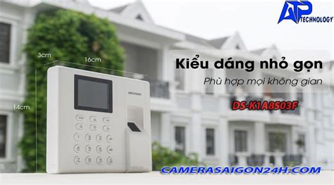 MÁY CHẤM CÔNG HIKVISION DS K1A8503F