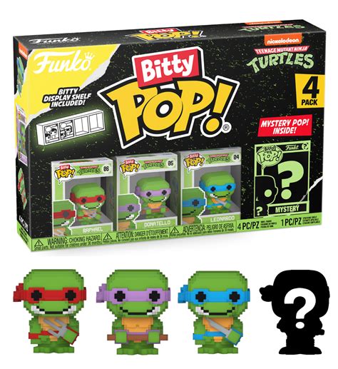 Teenage Mutant Ninja Turtles Bitty Pop Pack Cm Bit