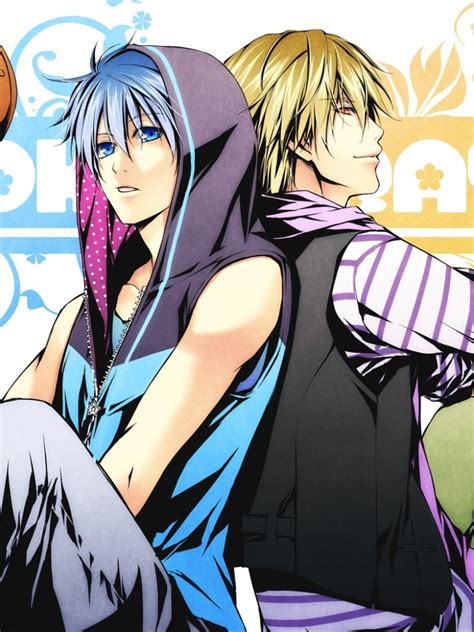 Mobile Wallpaper Anime Shintarō Midorima Ryōta Kise Tetsuya Kuroko