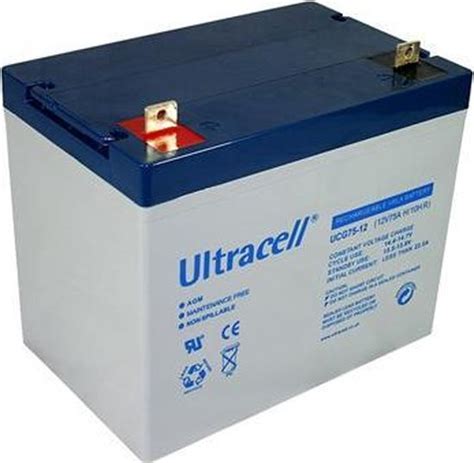 Ultracell DCGA Deep Cycle Gel Accu UCG 12v 75000mAh Bol