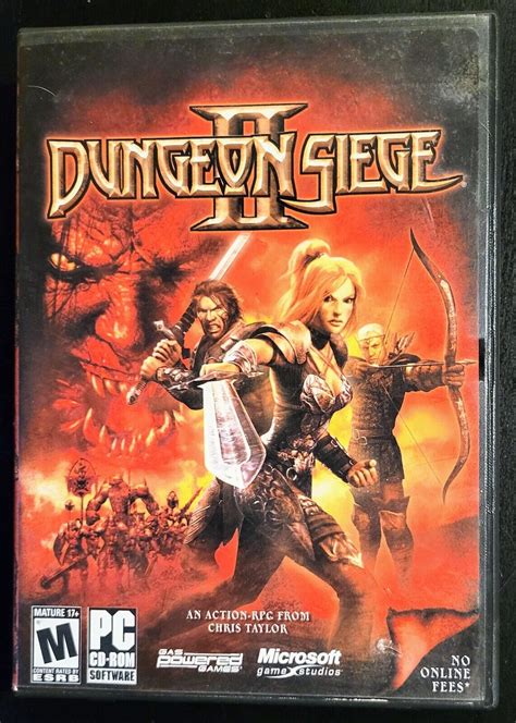 Dungeon Siege Ii Pc Game Microsoft Action Rpg Ebay