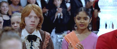 Ron and Padma at the Yule Ball — Harry Potter Fan Zone