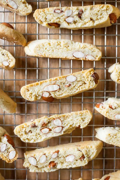 Lemon Biscotti With Vanilla Olive Oil And Almonds Fooduzzi