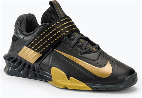 Buty do podnoszenia ciężarów Nike Savaleos black met gold antgracite