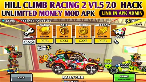 Hill Climb Racing 2 V1 57 0 Hack Unlimited Money Link In APK Admin