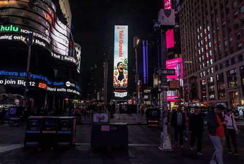 Talal Qureshi Graces NY Times Square With His Album TURBO Apna Tv Plus