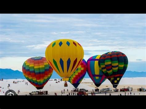 White Sands Hot Air Balloon Invitational New Mexico Rove Me