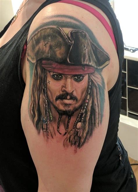 Johnny Depp Jack Sparrow Tattoo