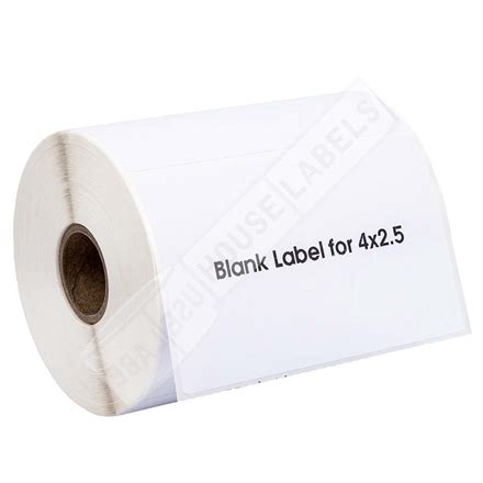 1" Core | Zebra Direct Thermal Labels | HouseLabels.com