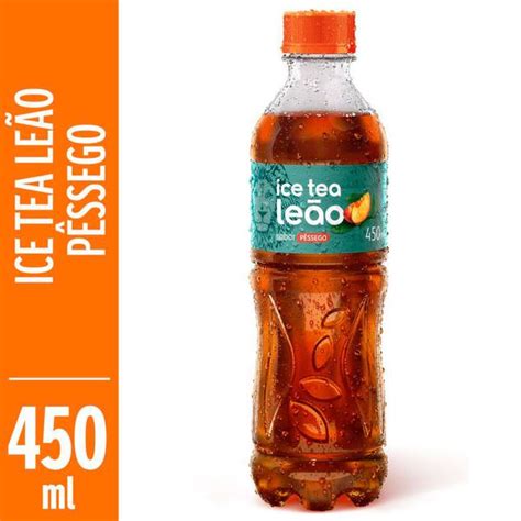 Unicooper Supermercados ICE TEA LEÃO PÊSSEGO 450ML