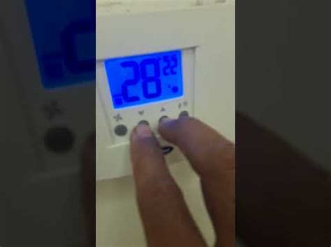 How To Change Carrier Thermostate Display Light On Off Programing