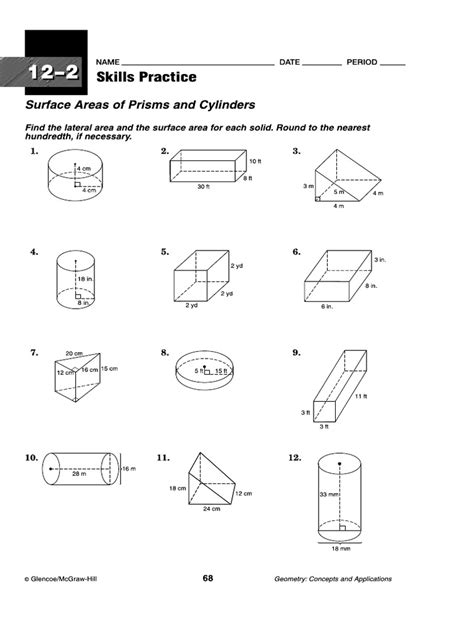 Surface Area and Volume | PDF