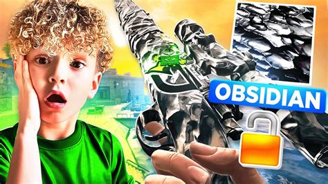 Kid Unlocking Obsidian Camo On The Kar K In Modern Warfare Call