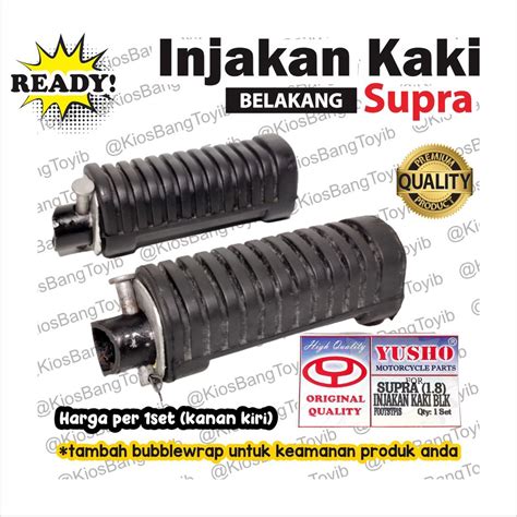 Jual Karet Footstep Belakang Pijakan Kaki Belakang Supra Supra X125