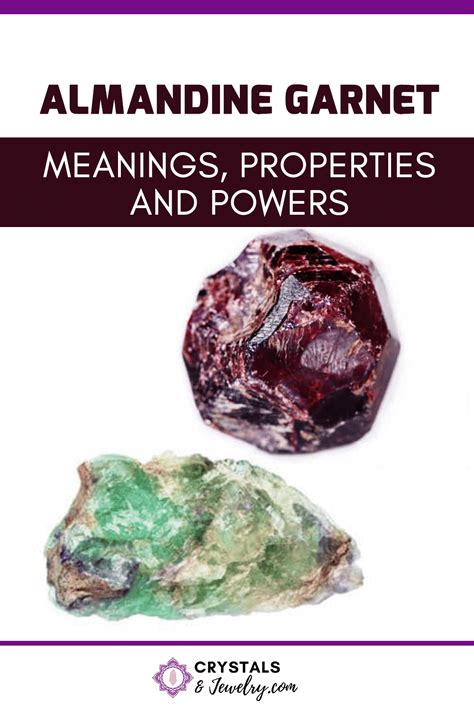 Almandine Garnet Meanings Properties And Powers A Complete Guide