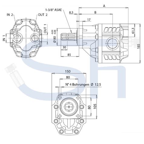 Schmid Hydraulik Gmbh Omfb Guss Au Enzahnradpumpe Ccm Npgh Asae