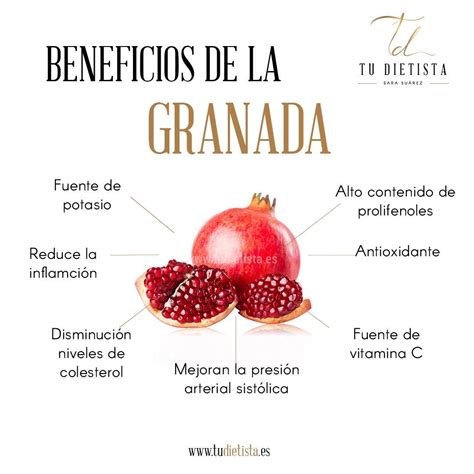 Beneficios De La Granada Fruta De Temporada