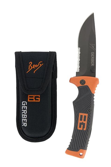 Gerber Bear Grylls Folding Sheath Knife Serrated Edge 31 000752