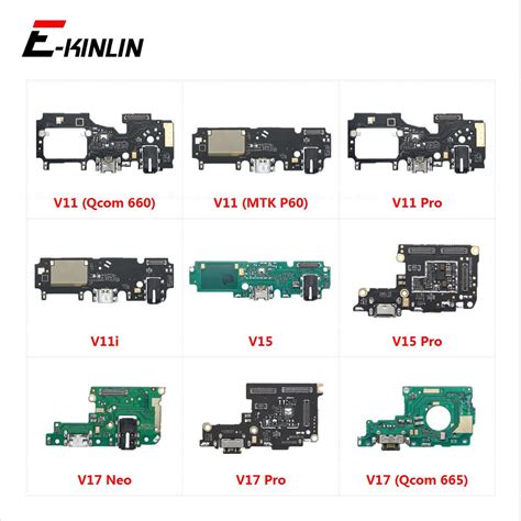 Usb Charging Charger Dock Port Board With Microphone Mic Flex Cable For Vivo V17 Neo V15 V11i