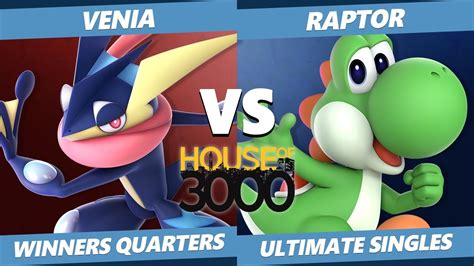 Smash Ultimate Tournament Venia Greninja Vs Raptor Yoshi Ssbu