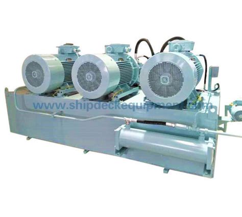 Ship Hydraulic Power Unit Bottom Door Zhongyuan Ship Machinery