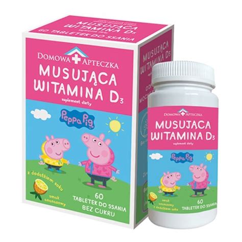 Domowa Apteczka Musuj Ca Witamina D Peppapig Tabl Witamina D Dla