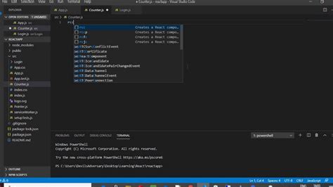 Tutorial Installing React Js Code Snippets In Visual Studio Code