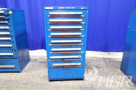 Used Stanley Vidmar Tool Cabinet Hgr Industrial Surplus