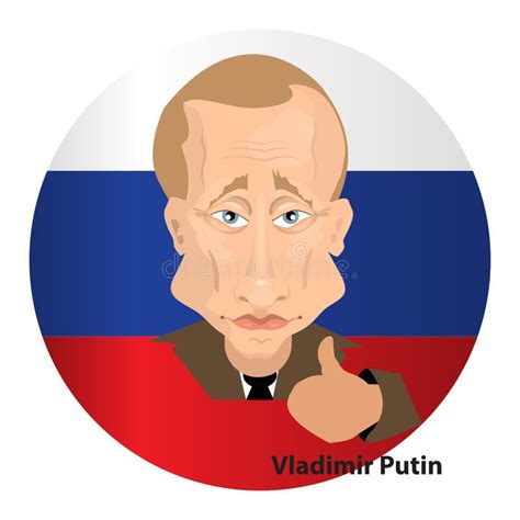 Vladimir Putin Ist Der Präsident Von Russland Redaktionelles Stockbild