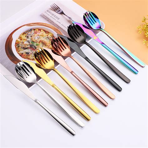 Stainless Steel Korean Flatware Spoon Fork Chopstick Cutlery Set Buy