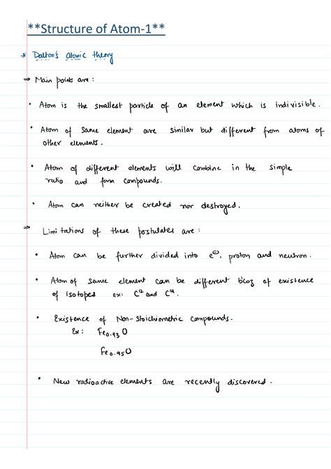 Solution Structure Of Atom Iit Jee Neet Studypool