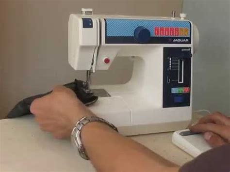 Mini Jaguar 281 Nähmaschine Sewing machine Швейная машина japan test ...