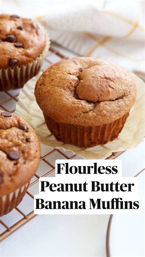 Flourless Peanut Butter Banana Muffins Artofit