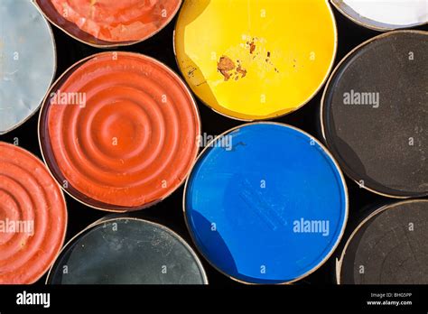 Oil Drums Hi Res Stock Photography And Images Alamy