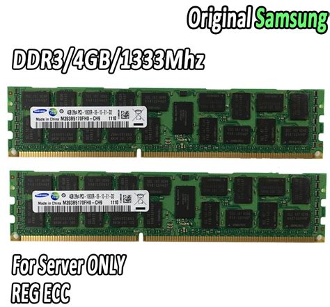 Original Samsung 4GB DDR3 1333MHz 1600Mhz 1866Mhz 8G 1333 1600 1866 REG