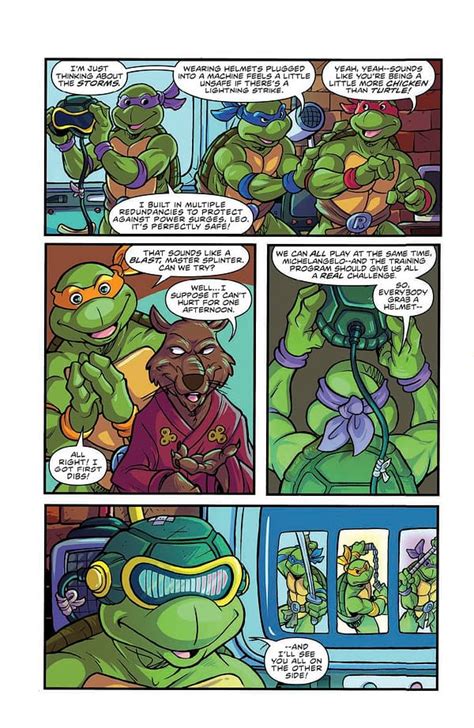 Teenage Mutant Ninja Turtles Saturday Morning Adventures 1 Preview