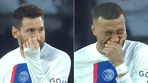 Messi hizo tentar de la risa a Mbappé en el triunfo del PSG