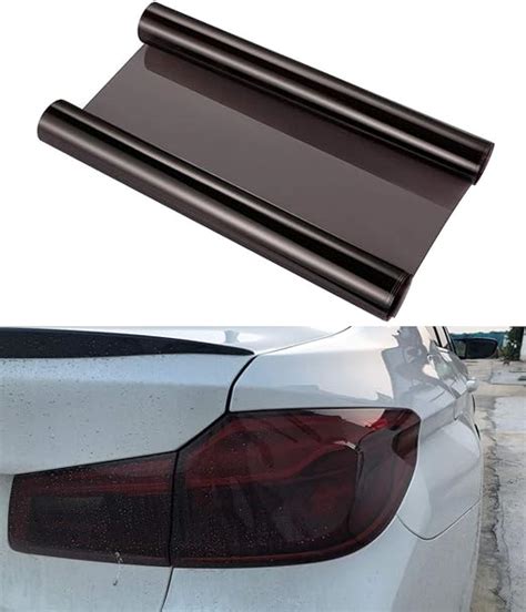 12 By 48 Inches Self Adhesive Auto Car Tint Headlight Taillight Fog Light Vinyl