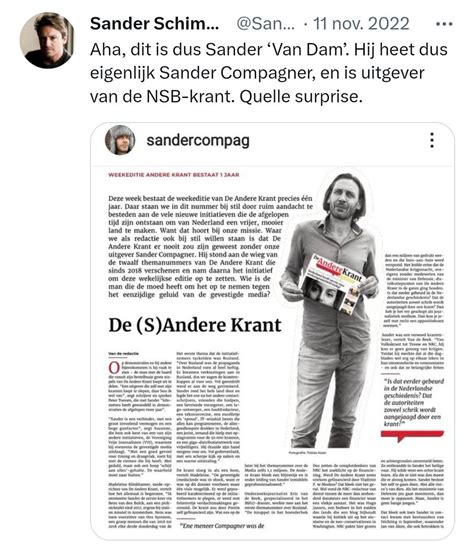 WP De Haas On Twitter RT Sandervandam2 Sinds Wanneer Heeft Meneer