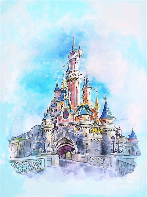 Disneyland Paris Castle Drawing | ubicaciondepersonas.cdmx.gob.mx