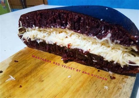 Resep Martabak Manis Red Velvet Oleh Falen Ann Cookpad