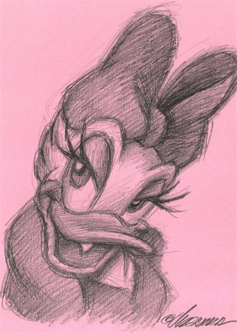 Daisy Duck Original Drawing Joan Vizcarra Pencil Art Catawiki