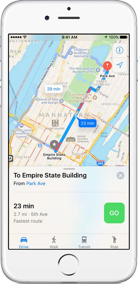 Use Maps On Your Iphone Ipad Or Ipod Touch Apple Support