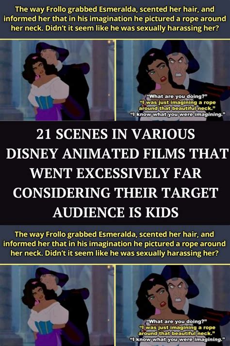 Scenes In Various Disney Animated Films That Went Excessively Far